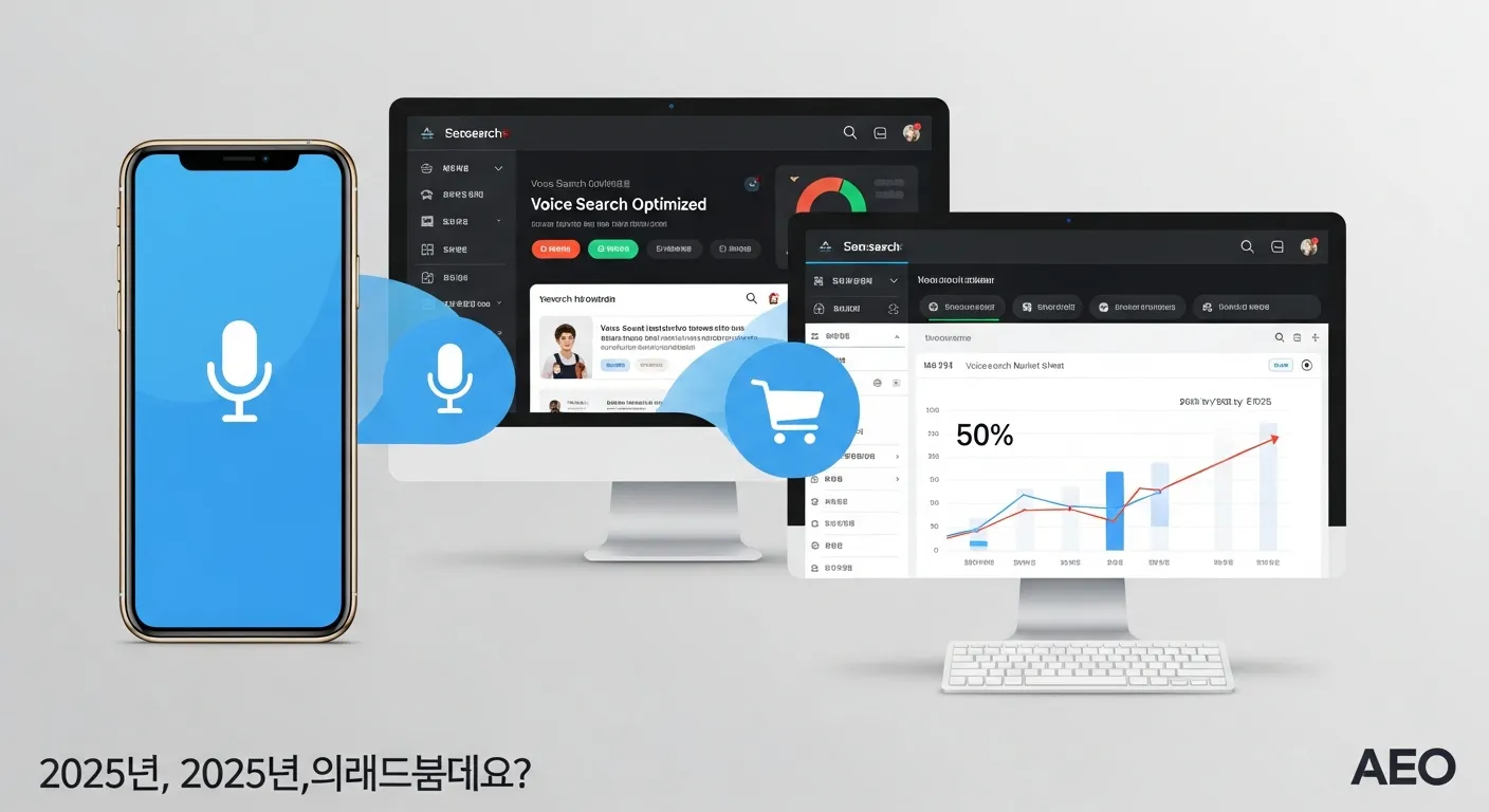 섹션 1: 2025년, 왜 음성 검색에 집중해야 하는가? - AEO 실전 전략
