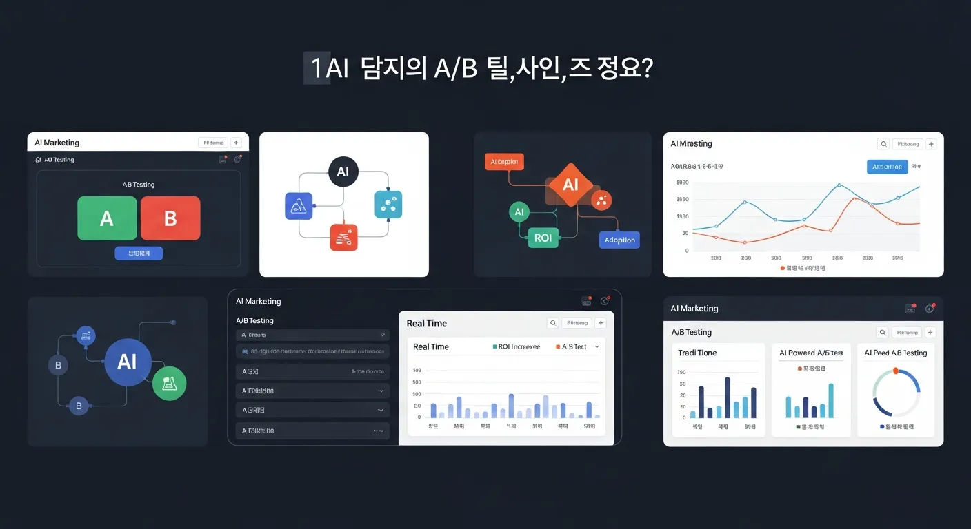 섹션 1: AI 기반 A/B 테스트 자동화, 왜 지금 시작해야 하는가? - AI Marketing 실전 전략