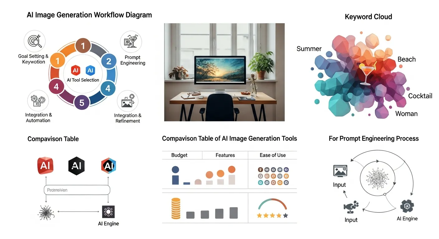 섹션 3: AI 이미지 생성 도구 선택 가이드: 중소기업 맞춤 솔루션 - AI Marketing 실전 전략