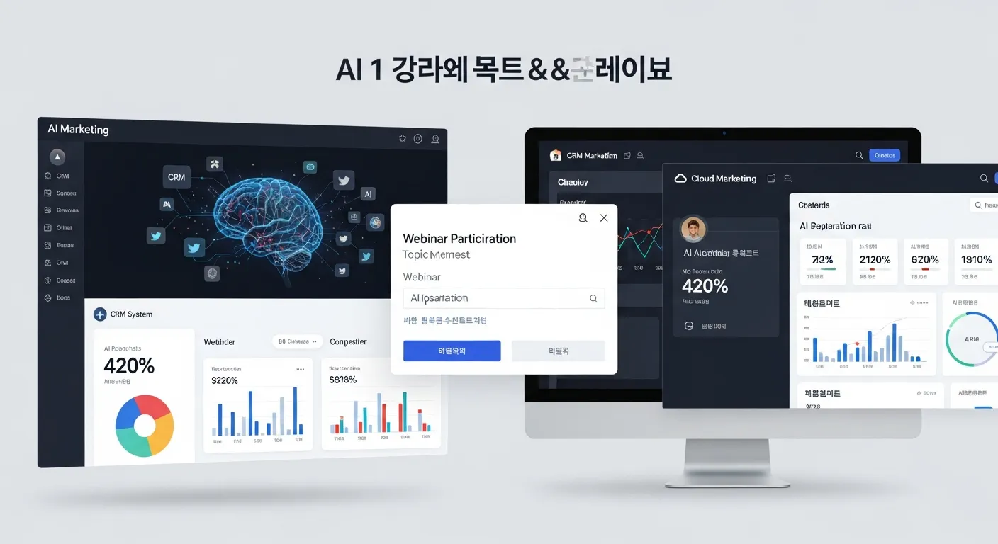 섹션 1: AI 기반 웨비나 주제 & 콘텐츠 초개인화 전략 - B2B Marketing 실전 전략