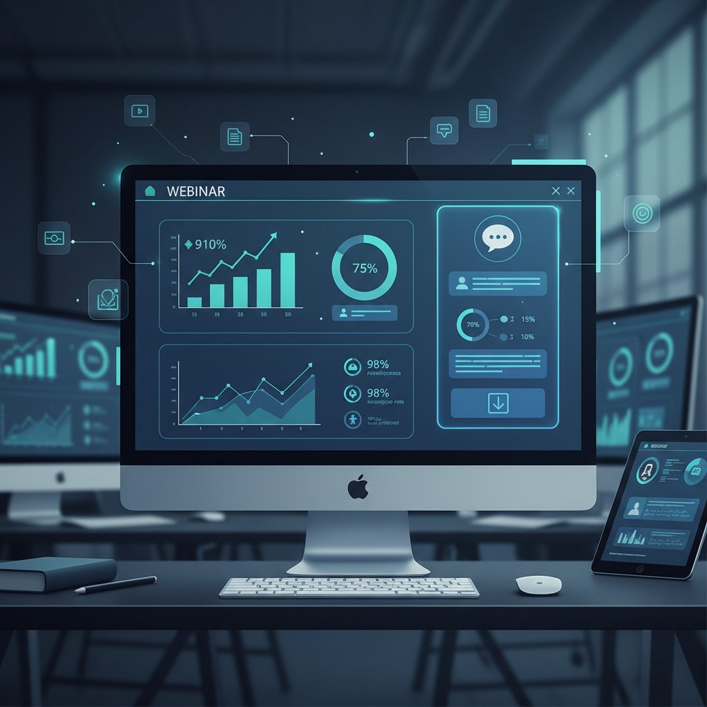 섹션 3: 웨비나 종료 후: AI 챗봇 기반 팔로우업으로 잠재 고객 전환율 870% 증대 - B2B Marketing 실전 전략