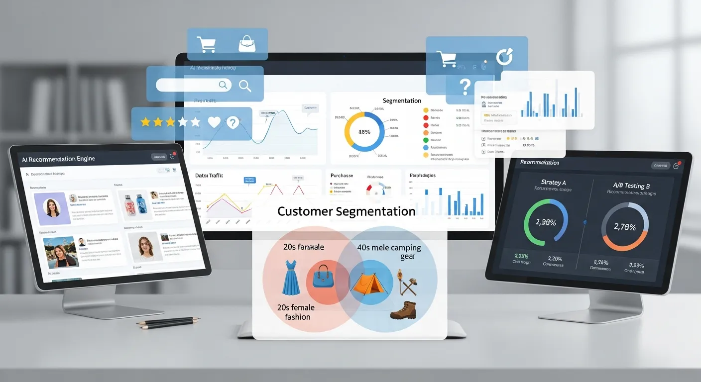 섹션 3: 2단계: 추천 알고리즘 선택 및 구축 – AI 파워 활용 - E-commerce 실전 전략