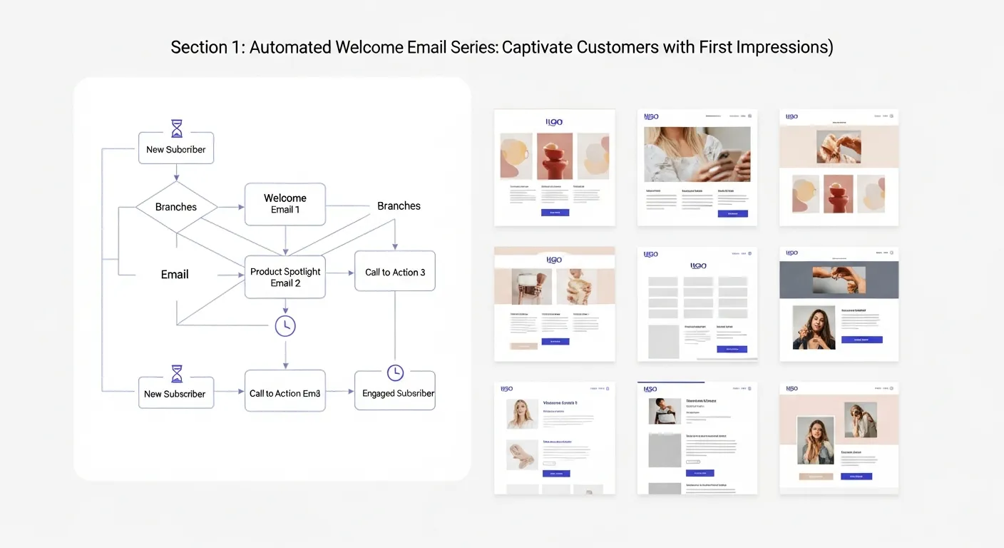 섹션 1: 환영 이메일 시리즈 자동화: 첫인상으로 고객 사로잡기 - Email Marketing 실전 전략