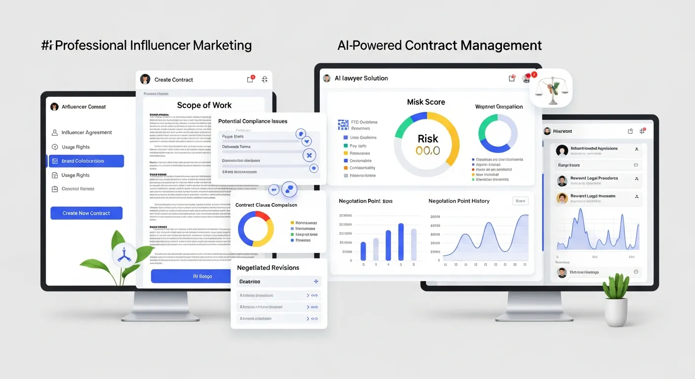 섹션 3: 'AI 계약서 템플릿 생성기' 활용법: 시간 절약과 법적 안전 확보 - Influencer Marketing 실전 전략
