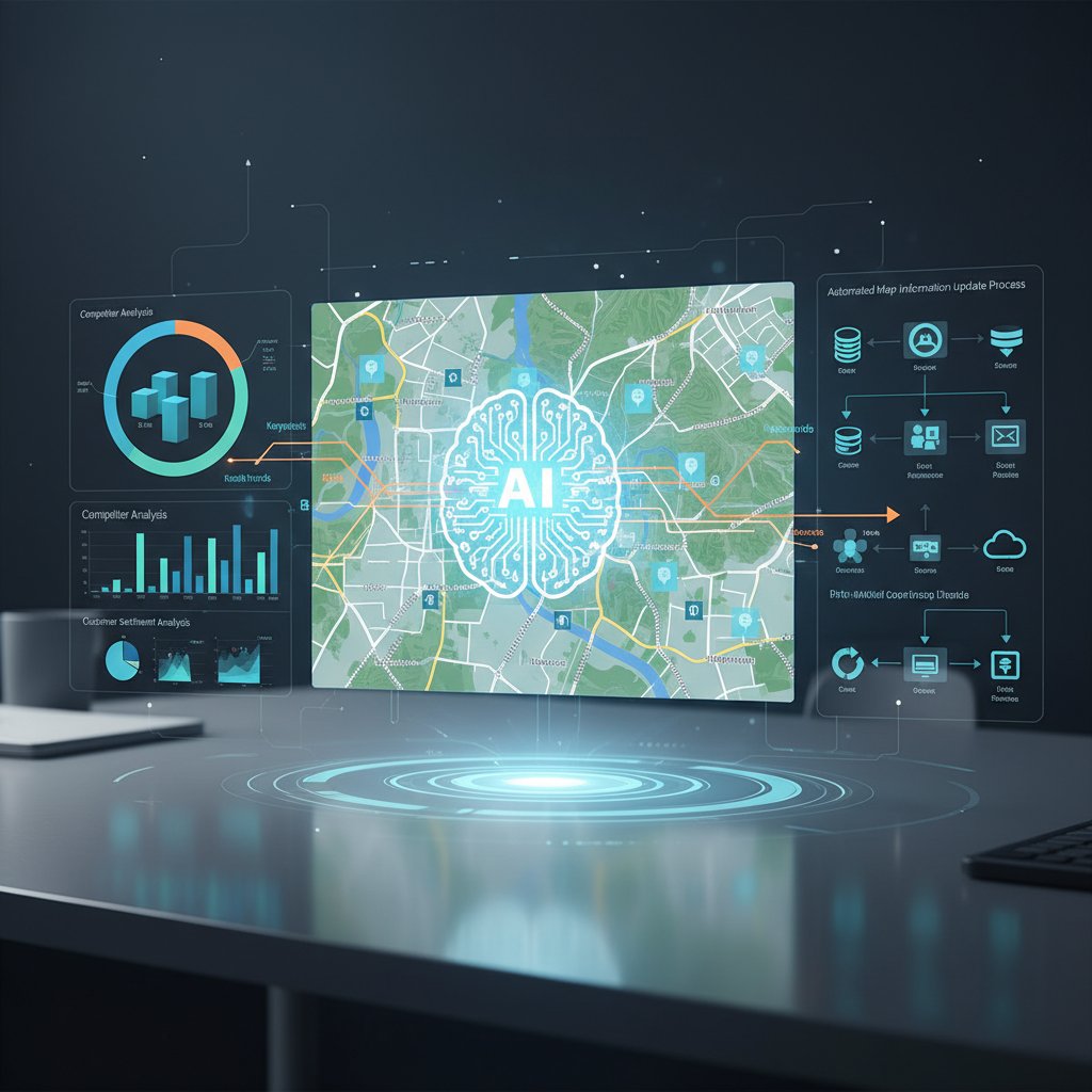 섹션 1: AI 기반 맵 최적화: 검색 노출 750% 증대 - Local Marketing 실전 전략