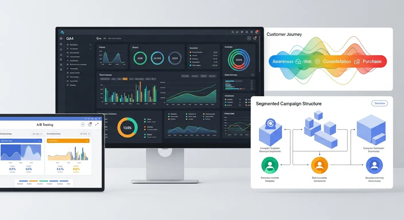 섹션 3: 5단계 초자동화 전략 2단계: 반응형 검색 광고 (RSA) & AI 카피라이팅 - Performance Marketing 실전 전략