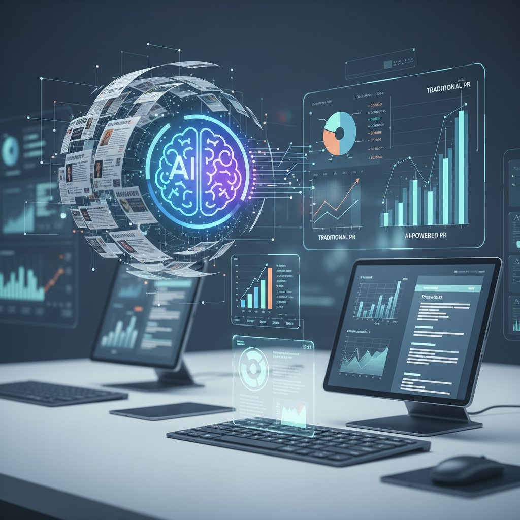 섹션 1: AI 기반 스토리텔링, 왜 중소기업 보도자료에 필수인가? - PR & Communications 실전 전략