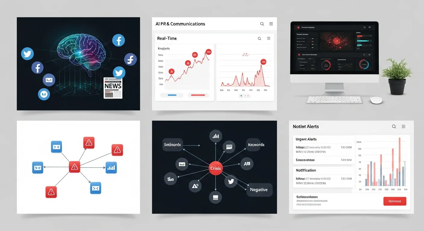 섹션 1: AI 기반 조기 위기 감지 시스템 구축 - PR & Communications 실전 전략