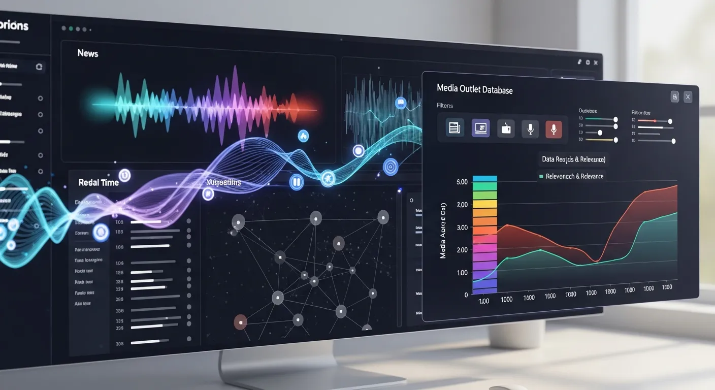 섹션 1: AI 기반 언론 분석 및 타겟 매체 선정 - PR & Communications 실전 전략