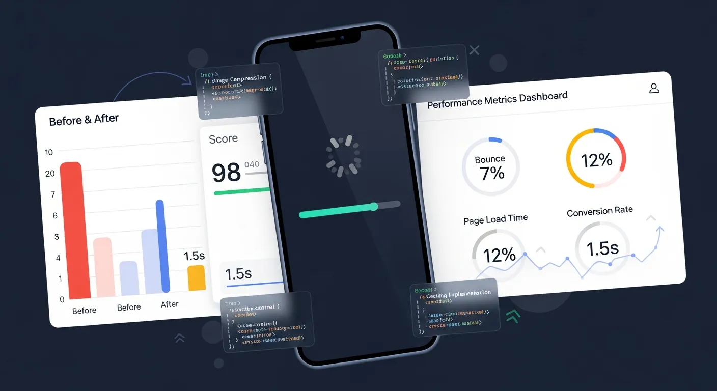 섹션 1: 모바일 페이지 속도 최적화: 사용자 이탈률 57% 감소 - SEO 실전 전략