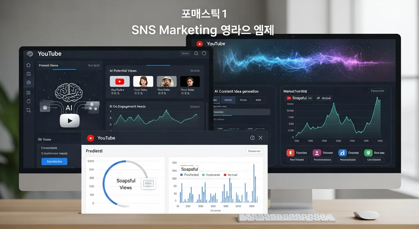 섹션 1: AI 기반 유튜브 콘텐츠 아이디어 자동 발굴 및 검증 - SNS Marketing 실전 전략