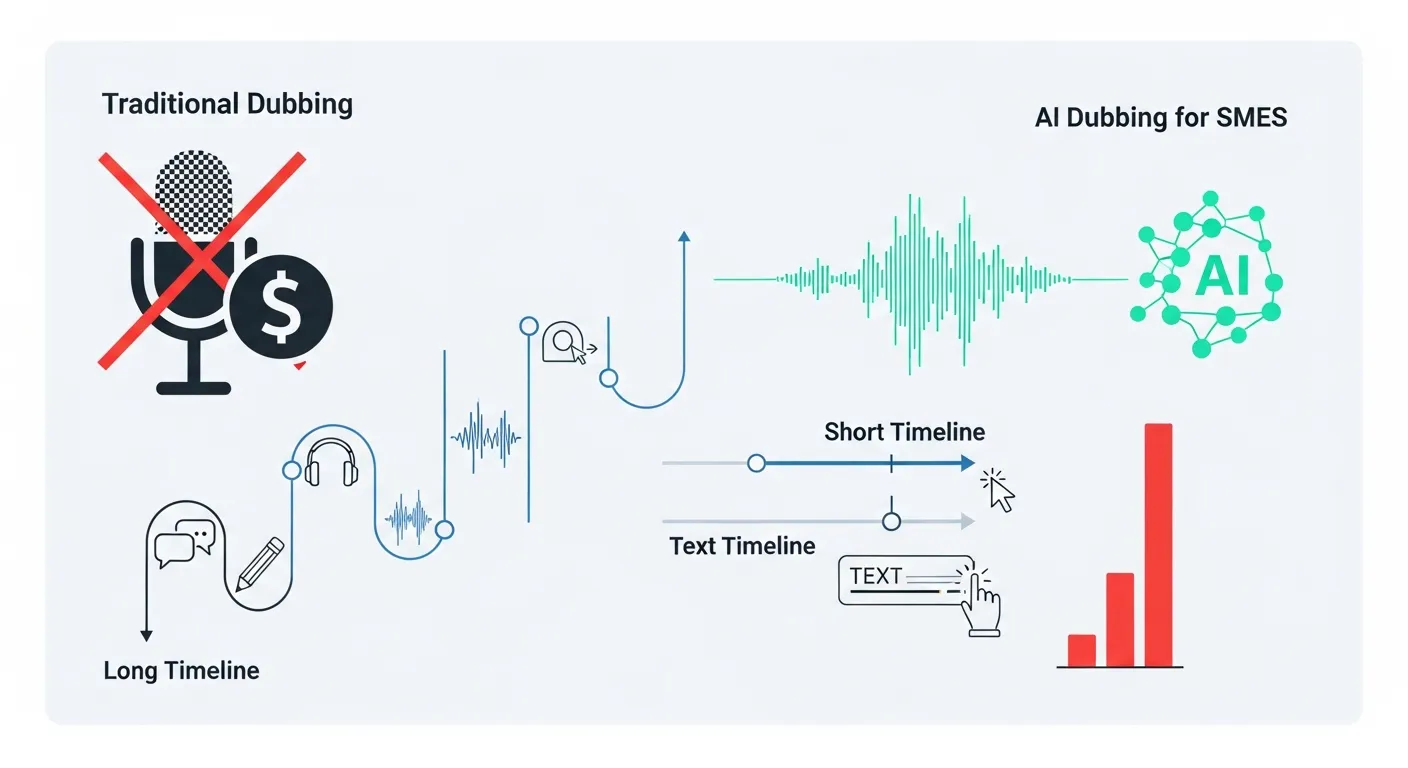 섹션 1: AI 더빙, 왜 중소기업에게 필수적인가? - Video Marketing 실전 전략