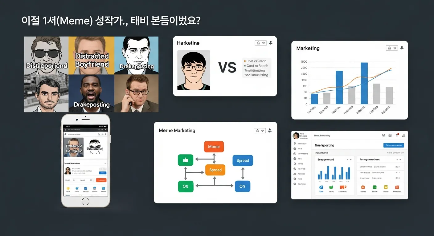 섹션 1: 밈(Meme) 마케팅, 왜 지금 중소기업에 필요한가? - Viral Marketing 실전 전략