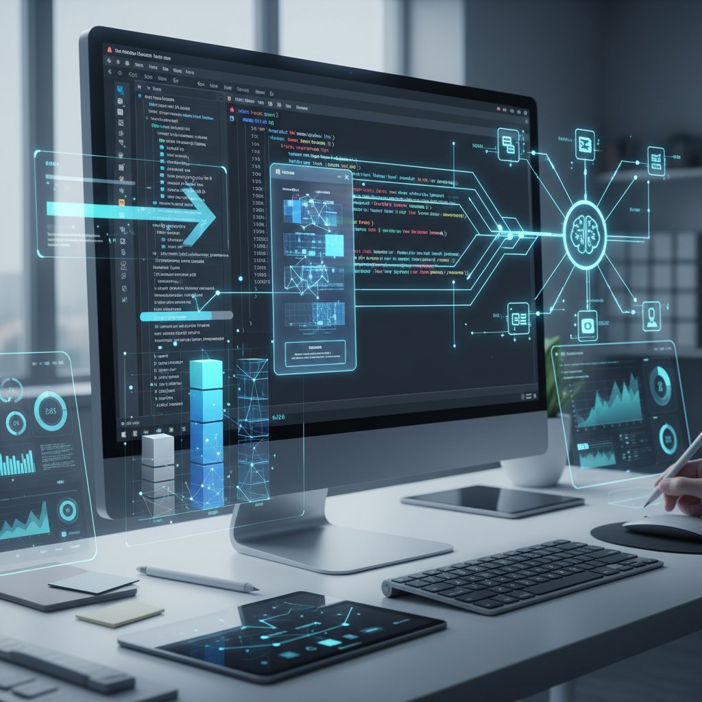 섹션 1: AI 기반 코드 자동 완성으로 개발 속도 400% 향상 - Web Design & Development 실전 전략