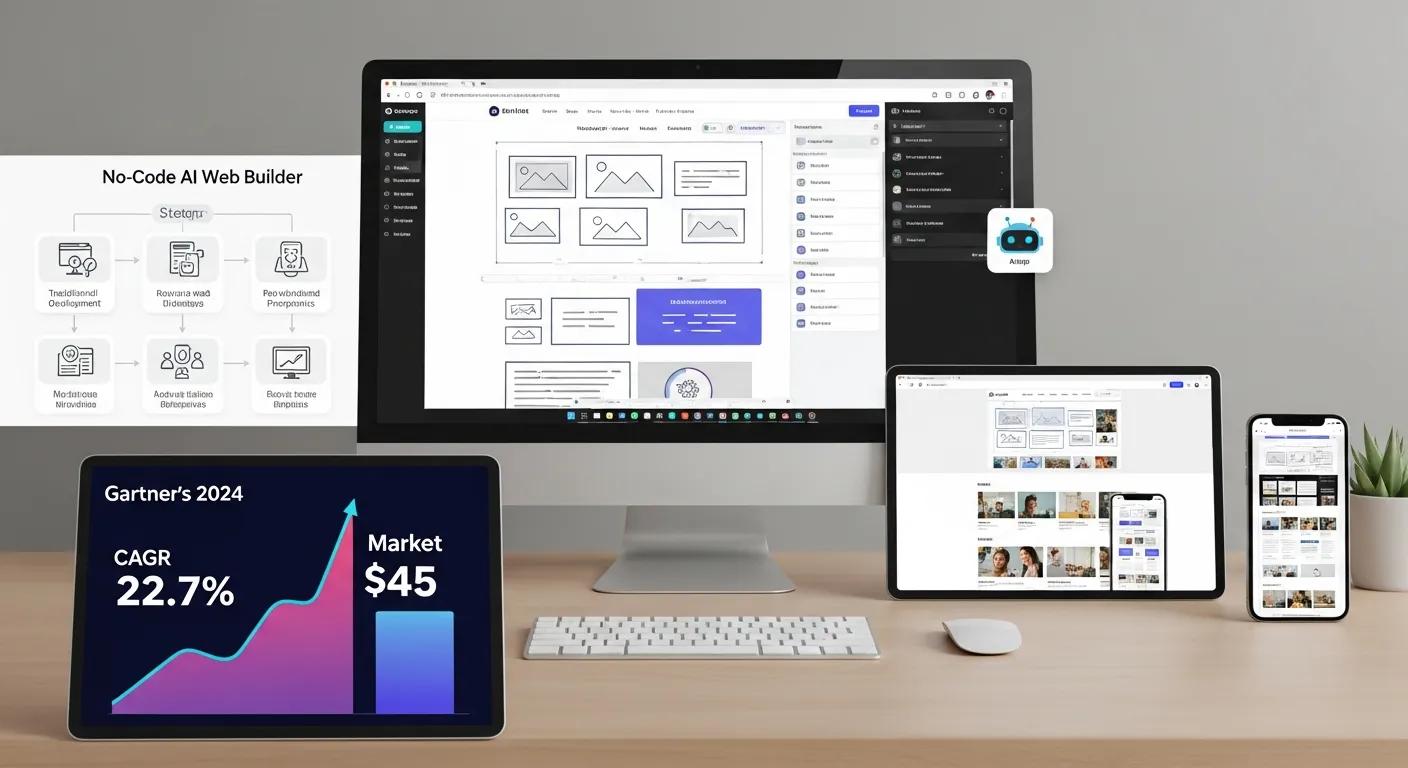 섹션 1: 노코드 AI 웹 빌더, 왜 중소기업에 필수적인가? - Web Design & Development 실전 전략
