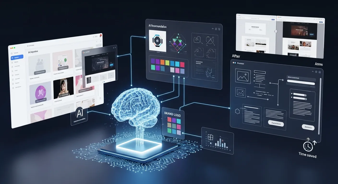 섹션 1: AI 기반 디자인 템플릿 선택: 브랜드 맞춤 디자인 90% 자동 완성 - Web Design & Development 실전 전략
