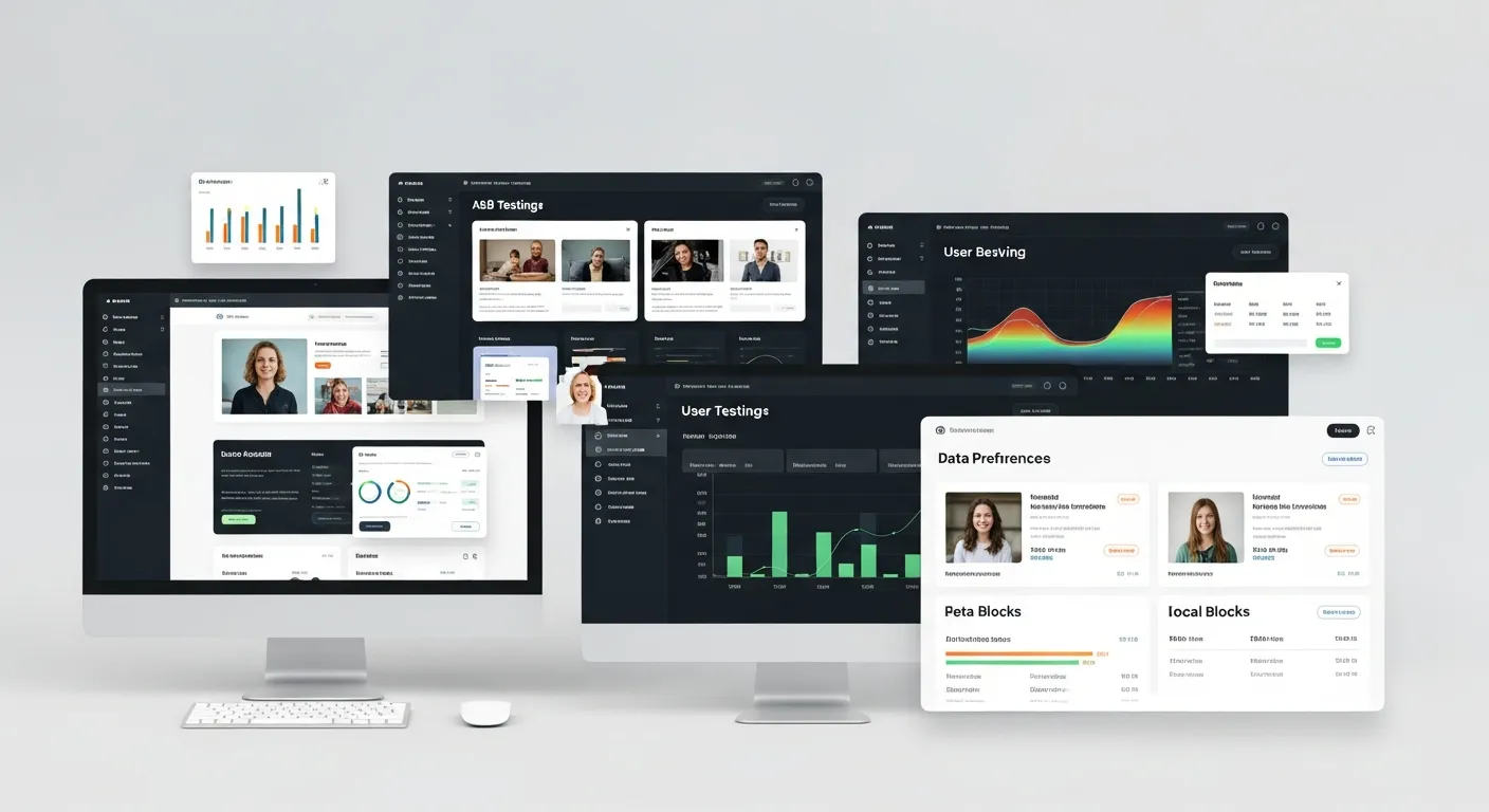 섹션 1: 데이터 기반 '초개인화 UX' 디자인: 이탈률 740% 감소 전략 - Web Design & Development 실전 전략