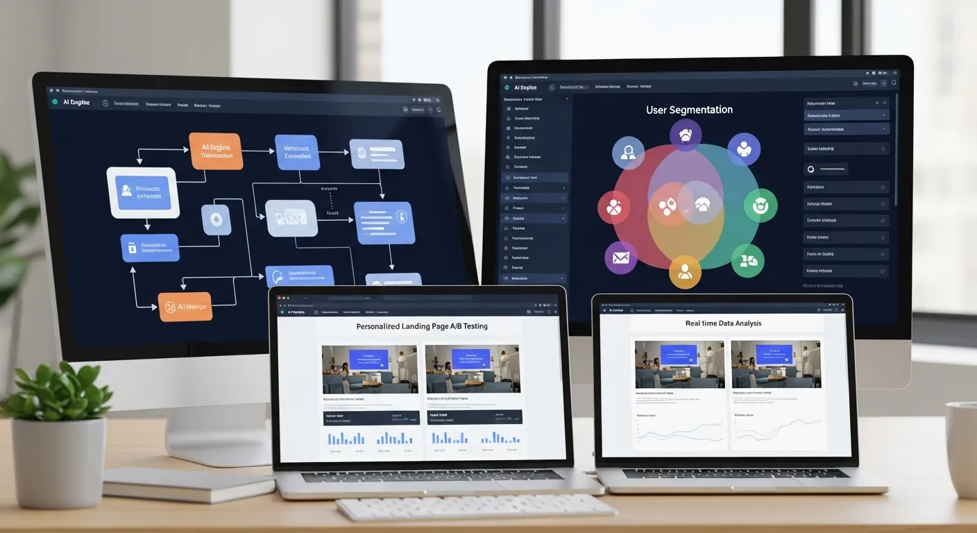 섹션 5: 5단계 초자동화 전략 4단계: AI 실시간 데이터 분석 및 랜딩페이지 자동 최적화 - Web Design & Development 실전 전략