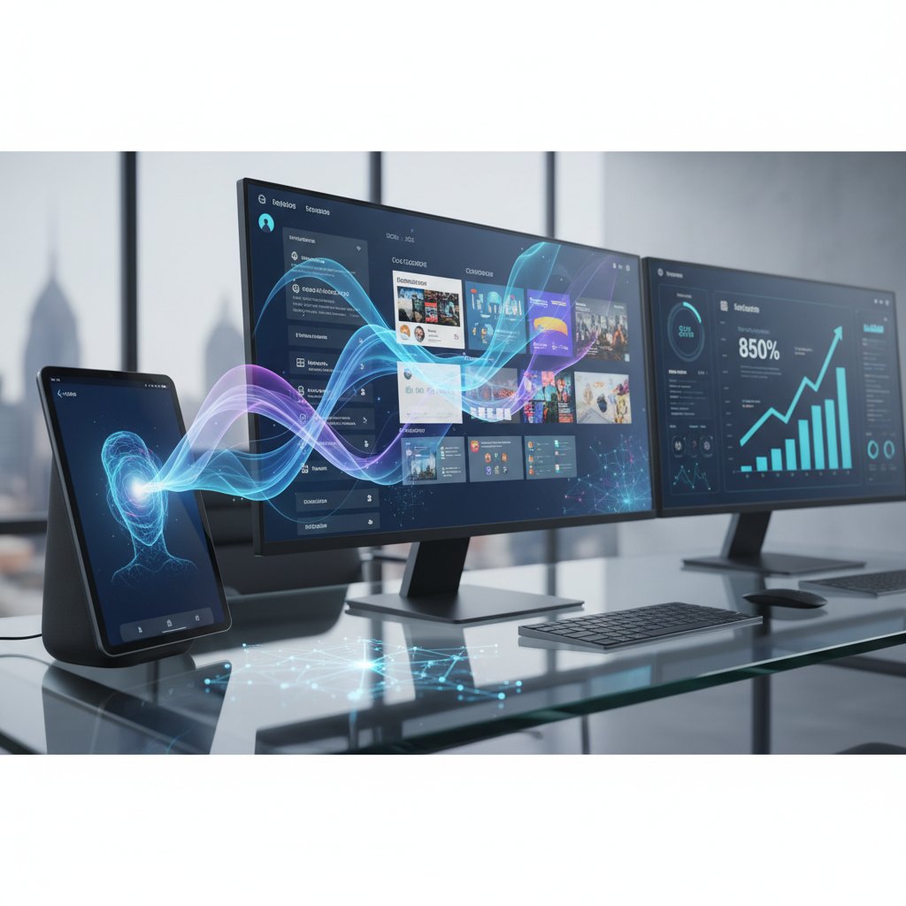 2025년 음성 검색 최적화: AI 기반 '초개인화' 전략으로 트래픽 850% 폭발! 5단계 AEO 마스터 - AEO 마케팅 가이드