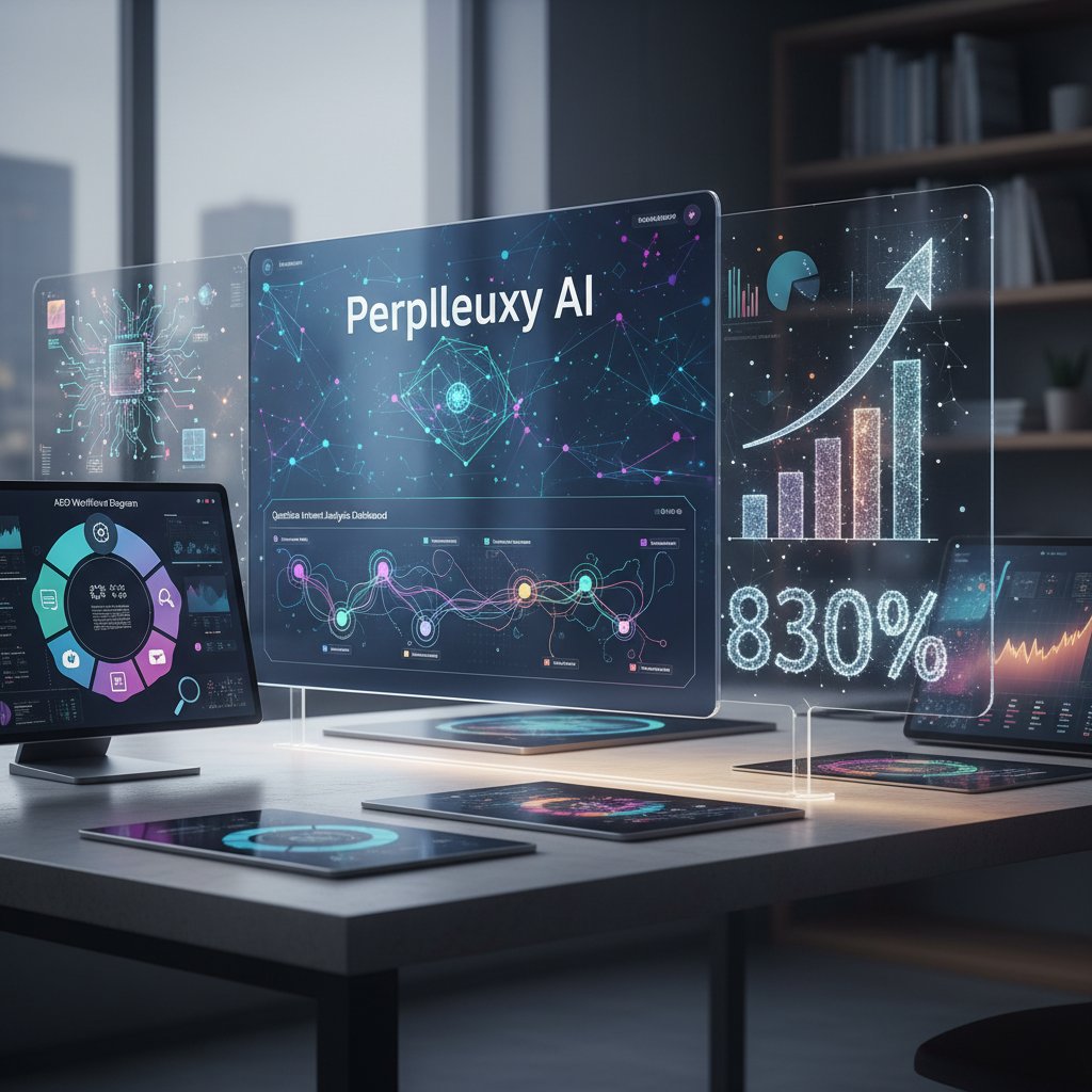 2025 중소기업 Perplexity 최적화: AI 기반 '질문 의도 분석'으로 트래픽 830% 폭발! 5단계 AEO 마스터 - AEO 마케팅 가이드