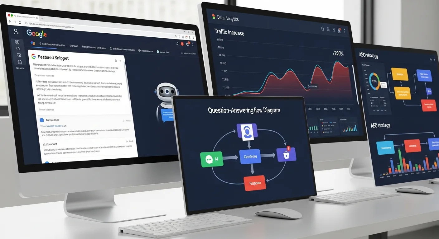 2025 중소기업, Featured Snippet 0% 점유율 탈출! AI 기반 '질의-응답' 최적화로 트래픽 540% 폭발시키는 5단계 전략 - AEO 마케팅 가이드