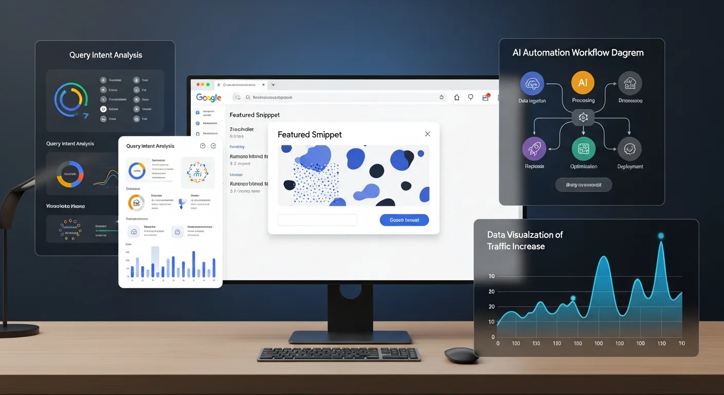 2029 중소기업, Featured Snippet 1150% 폭발: '질의 의도' 파악 5단계 초자동화 전략 - AEO 마케팅 가이드