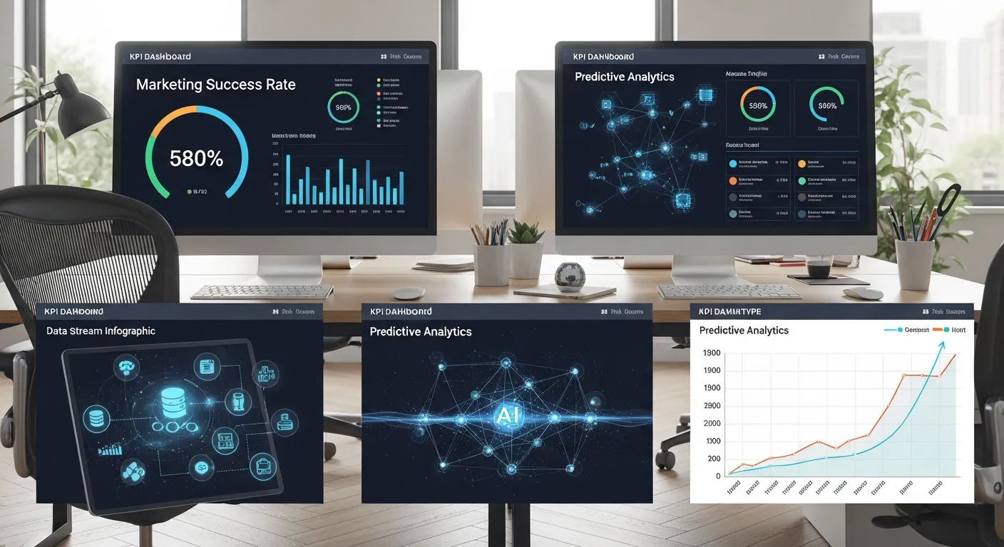 2025 중소기업 KPI: 'AI 기반 데이터 분석'으로 마케팅 성공률 580% 폭발! 5단계 초정밀 설정 전략 - Analytics 마케팅 가이드
