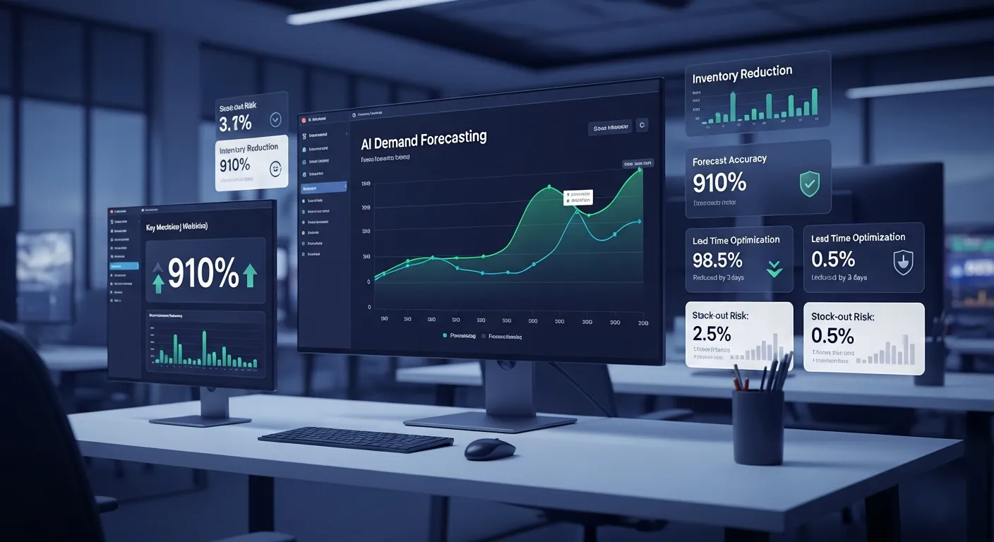2027 중소기업, 'AI 예측 분석'으로 재고 관리 910% 폭발! 5단계 수요 예측 최적화 전략 - Analytics 마케팅 가이드