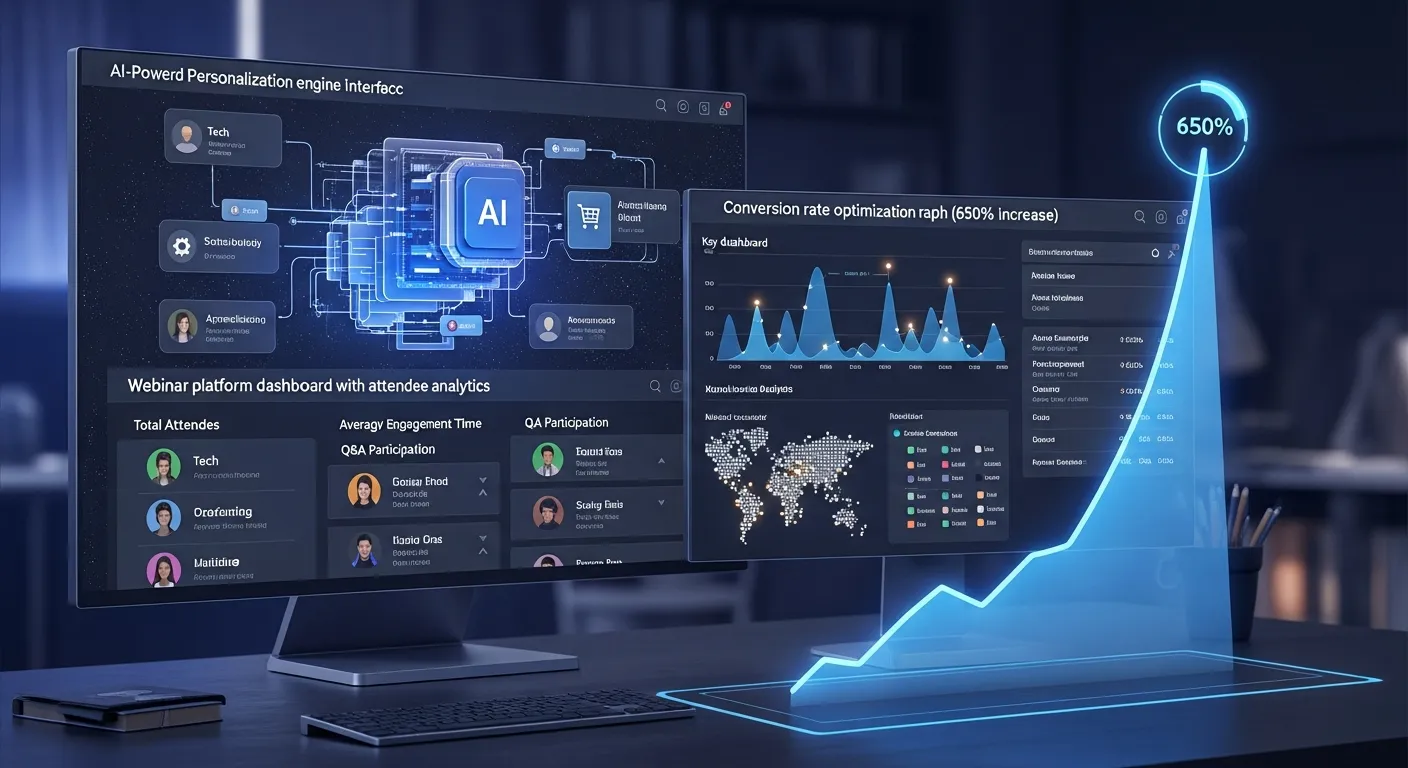 2025 중소기업 웨비나 마케팅: AI 기반 초개인화 전략으로 전환율 650% 폭발! 5단계 성공 로드맵 - B2B Marketing 마케팅 가이드