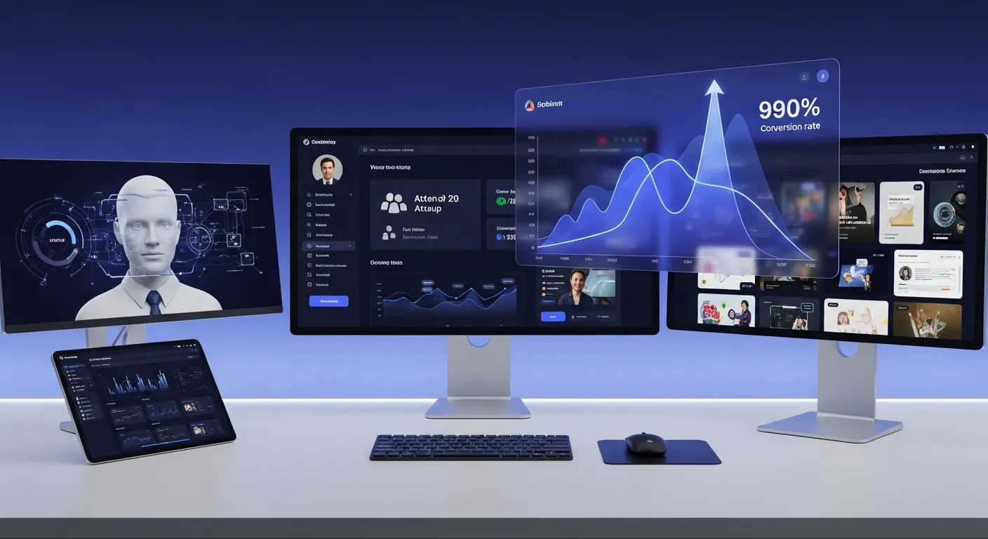 2027 B2B 웨비나 마케팅: 'AI 코칭 & 3D 아바타'로 전환율 990% 폭발! 5단계 초개인화 몰입 경험 전략 - B2B Marketing 마케팅 가이드