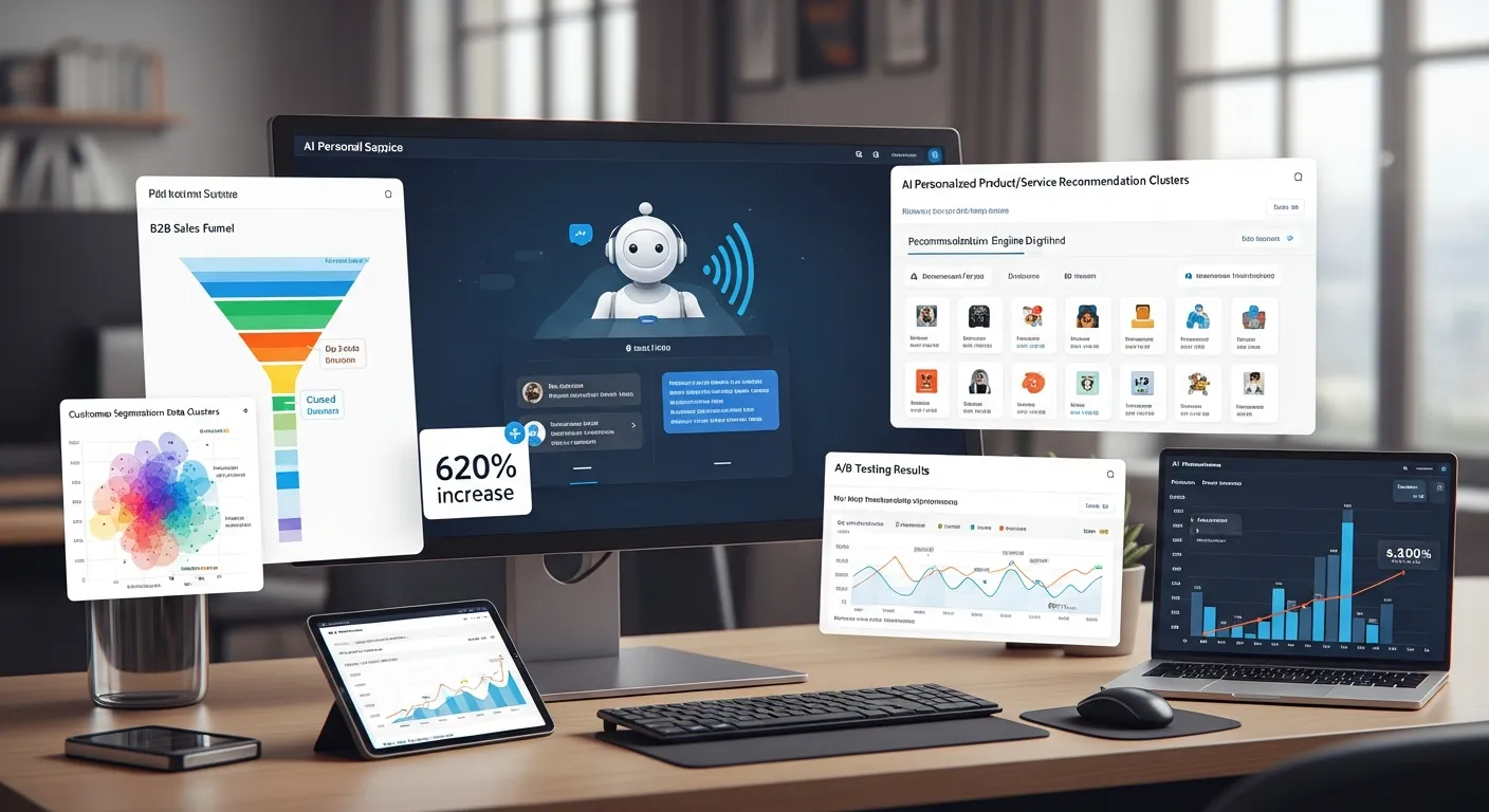2030 B2B 웨비나: 'AI 기반 퍼스널 쇼호스트' 전략으로 계약 성공률 620% 폭발! 5단계 맞춤형 설득 - B2B Marketing 마케팅 가이드