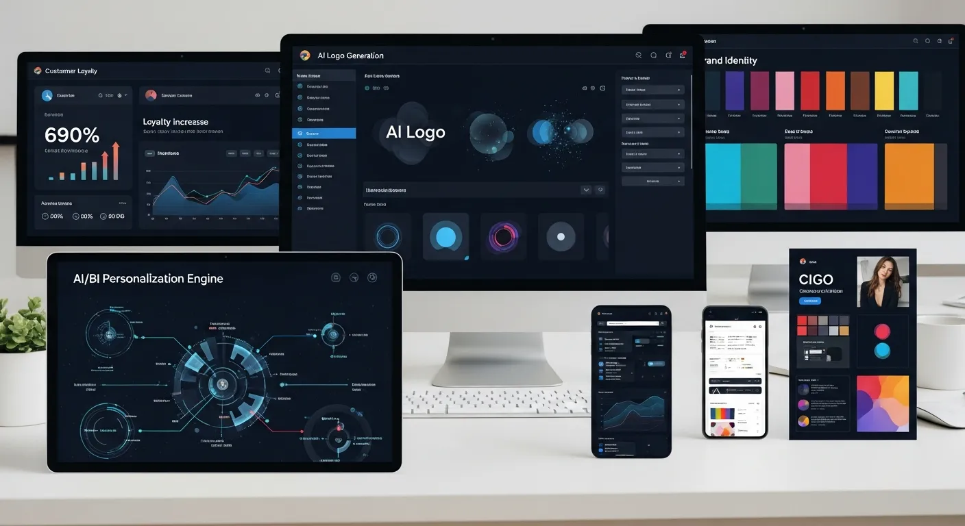 2025 중소기업 CI/BI 혁신: AI 기반 브랜드 아이덴티티 자동 생성으로 고객 충성도 690% 폭발! 5단계 초개인화 전략 - Branding 마케팅 가이드