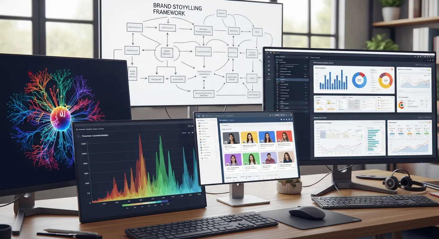 2025 중소기업 브랜드 스토리텔링: 'AI 초개인화 & 감성 분석'으로 고객 공감 910% 폭발! 5단계 차별화 전략 - Branding 마케팅 가이드