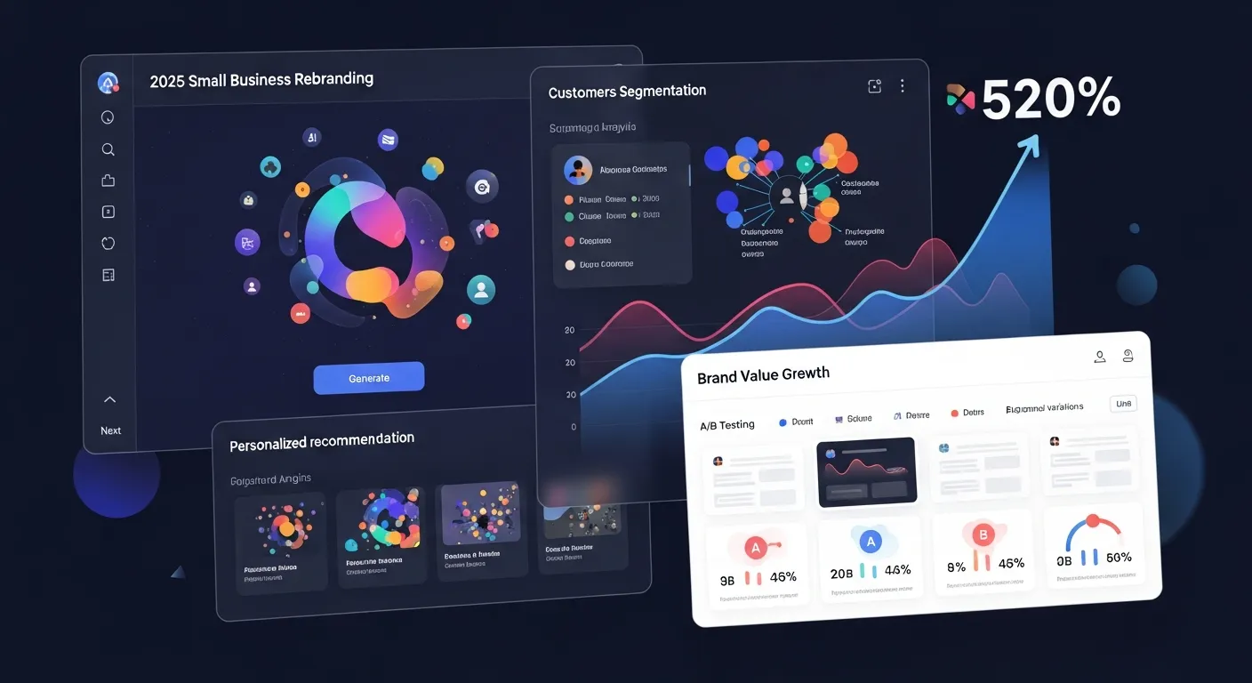 2025 중소기업 리브랜딩: AI 기반 '페르소나 재정의'로 브랜드 가치 520% 폭발! 5단계 초개인화 전략 - Branding 마케팅 가이드