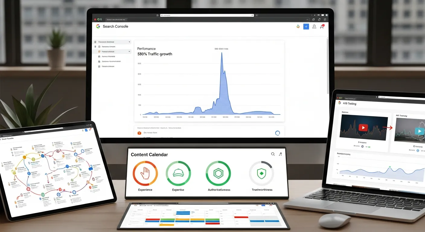 2025 중소기업 E-E-A-T: '고객 경험' 기반 콘텐츠 전략으로 구글 검색 580% 폭발! 5단계 신뢰도 구축 - Content Marketing 마케팅 가이드