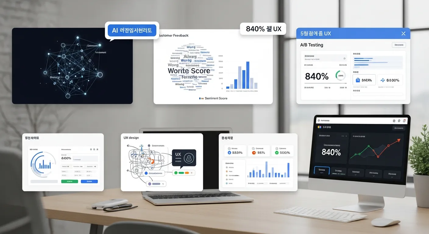 2025년 중소기업, 'AI 기반 고객 피드백 분석'으로 전환율 840% 폭발! 5단계 감성 UX 전략 - Conversion Optimization 마케팅 가이드