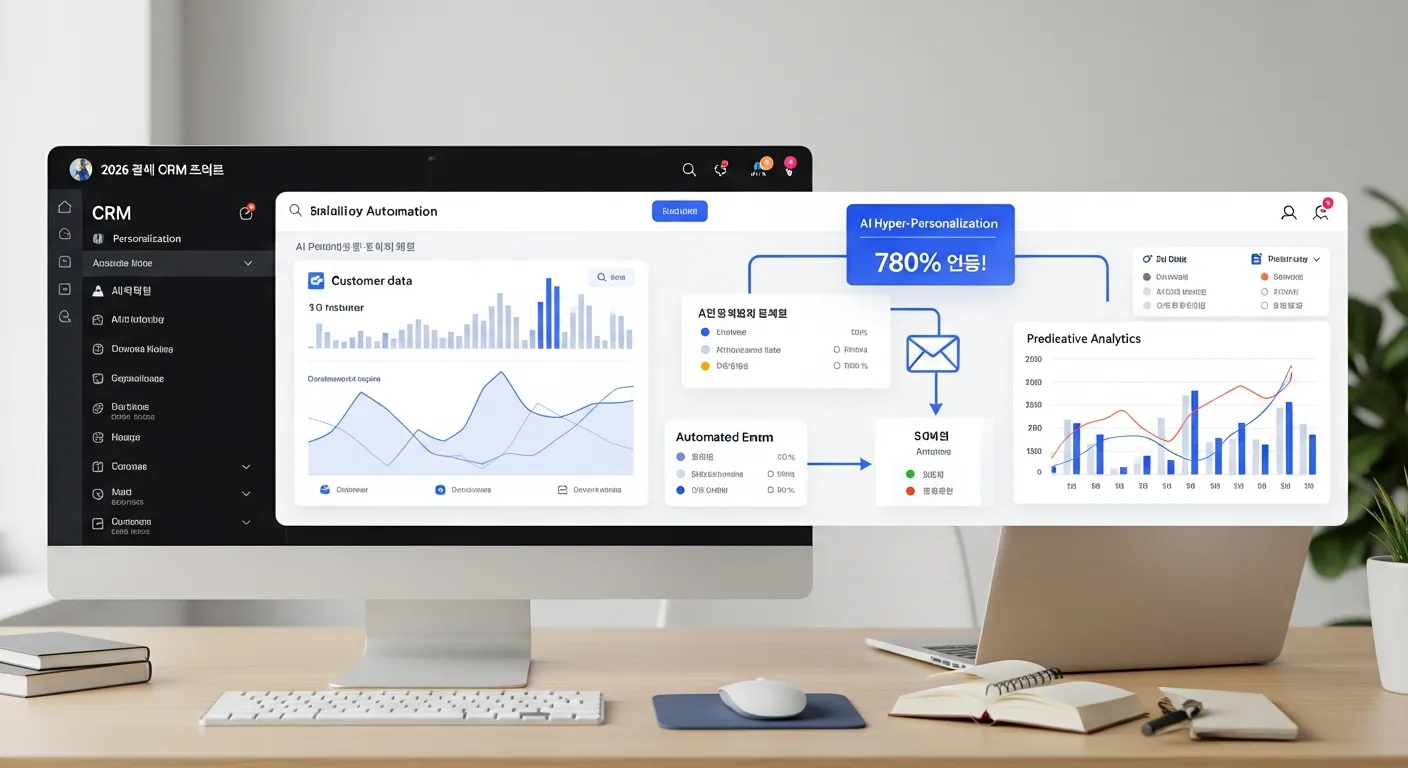 2026년 중소기업 CRM 자동화: 'AI 초개인화'로 고객 유지율 780% 폭발! 5단계 생애 가치 극대화 전략 - Conversion Optimization 마케팅 가이드