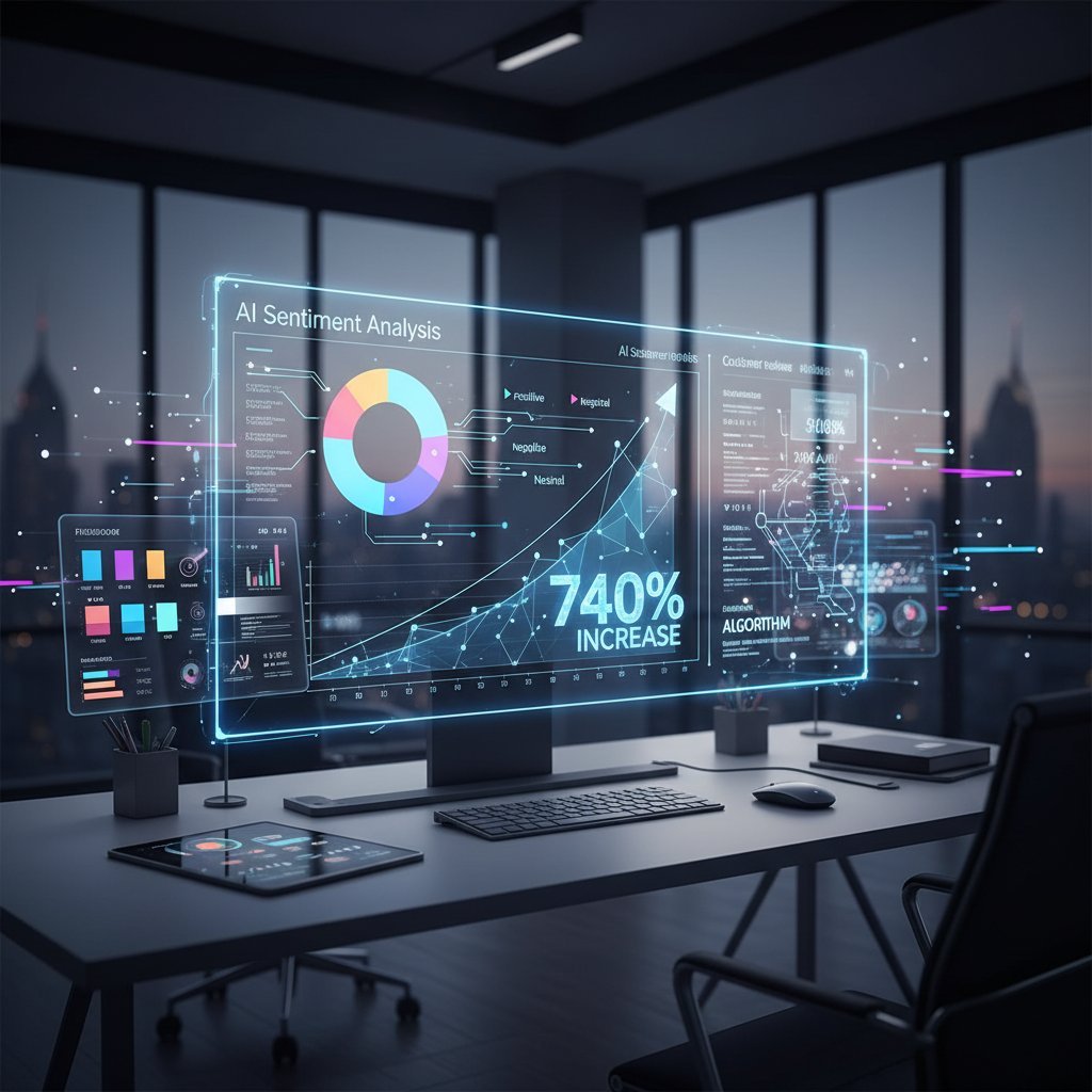 2025 이커머스, 'AI 리뷰 감정 분석' 자동화로 740% 매출 폭발! 중소기업 맞춤 5단계 전략 - E-commerce 마케팅 가이드