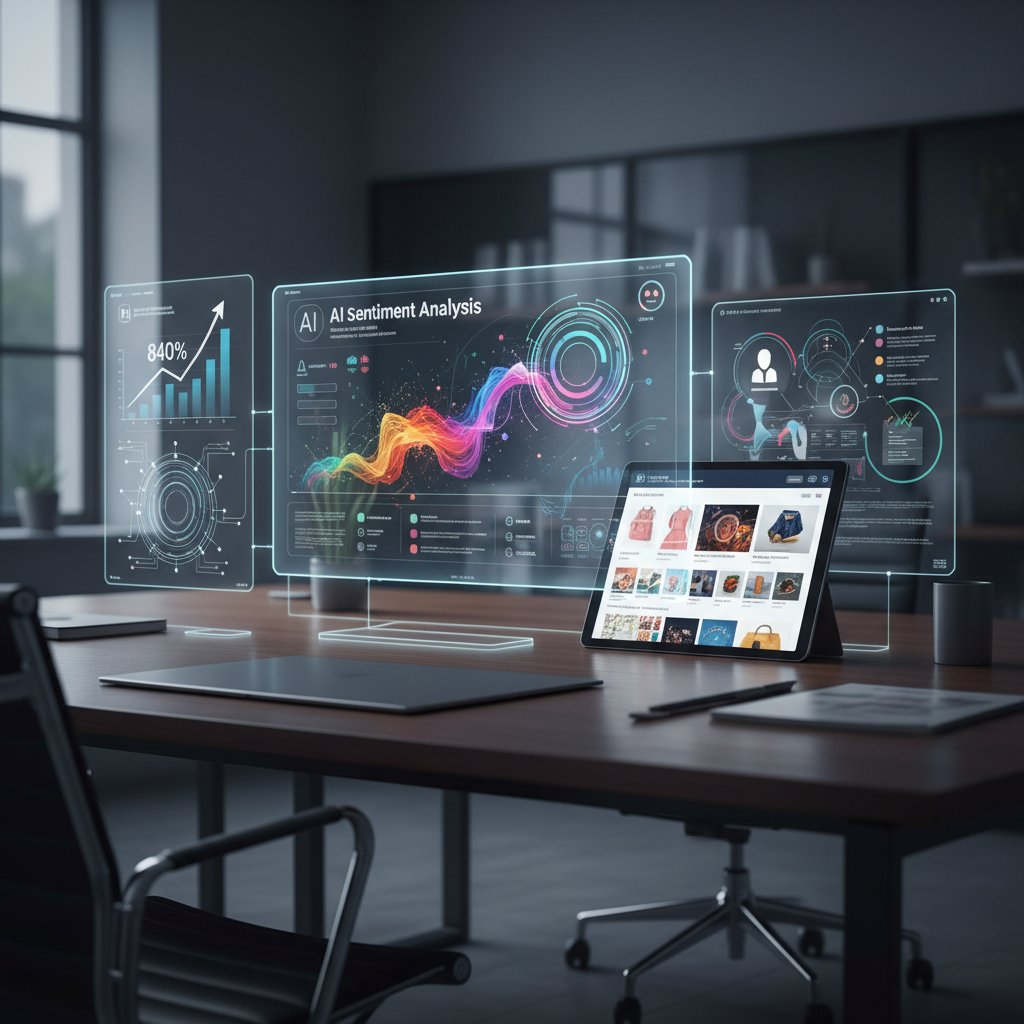 2025 이커머스, 'AI 리뷰 분석 + 감성 큐레이션'으로 구매 전환 840% 폭발! 5단계 매출 증대 전략 - E-commerce 마케팅 가이드