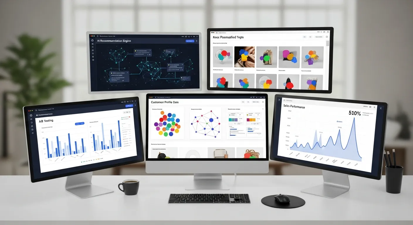2025 중소기업 이커머스, 'AI 기반 상품 추천 엔진'으로 객단가 510% 폭발! 5단계 초개인화 전략 - E-commerce 마케팅 가이드