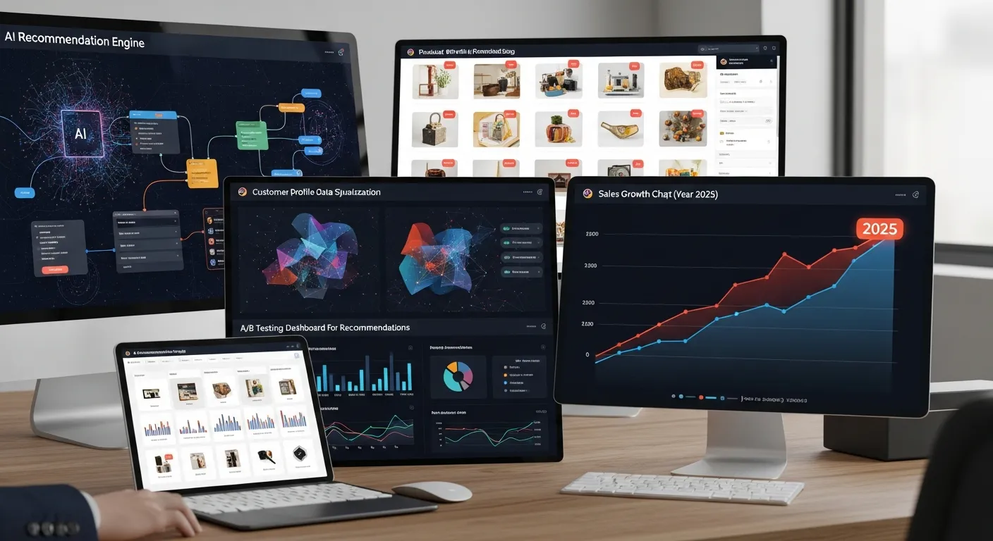 2025년 이커머스 재구매율 520% 폭발: AI 기반 '초개인화 상품 추천' 5단계 전략 - E-commerce 마케팅 가이드