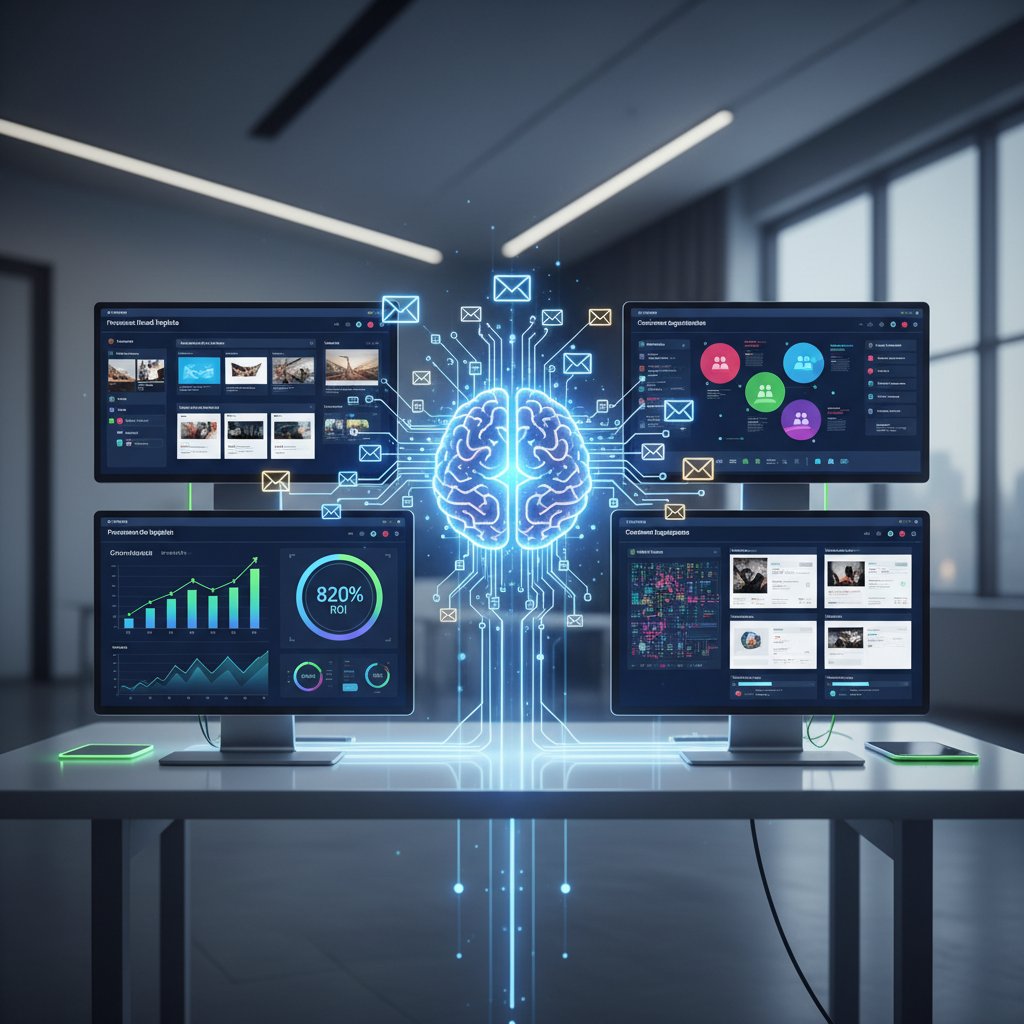 2025년 이메일 마케팅, AI 기반 '초개인화 시나리오'로 전환율 820% 폭발! 중소기업 맞춤 5단계 전략 - Email Marketing 마케팅 가이드