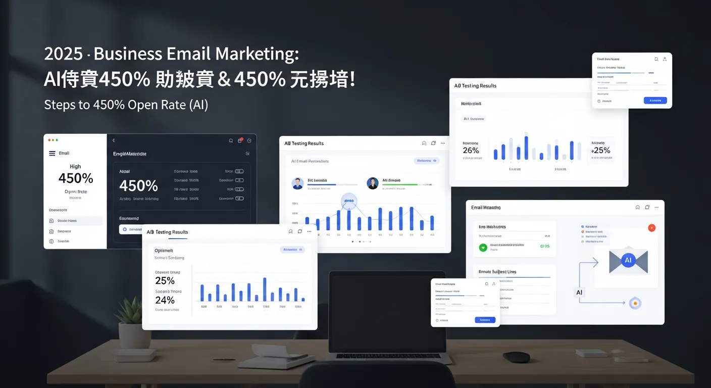 2025 중소기업 이메일 마케팅, 오픈율 450% 폭발! AI 기반 개인화 & 최적 발송 시간 5단계 전략 - Email Marketing 마케팅 가이드