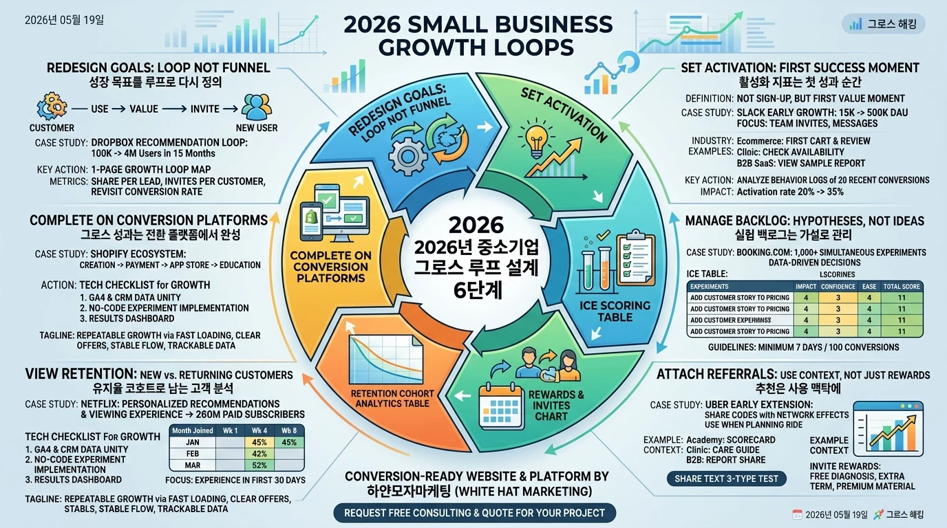 2026년 중소기업 그로스 루프 설계 6단계