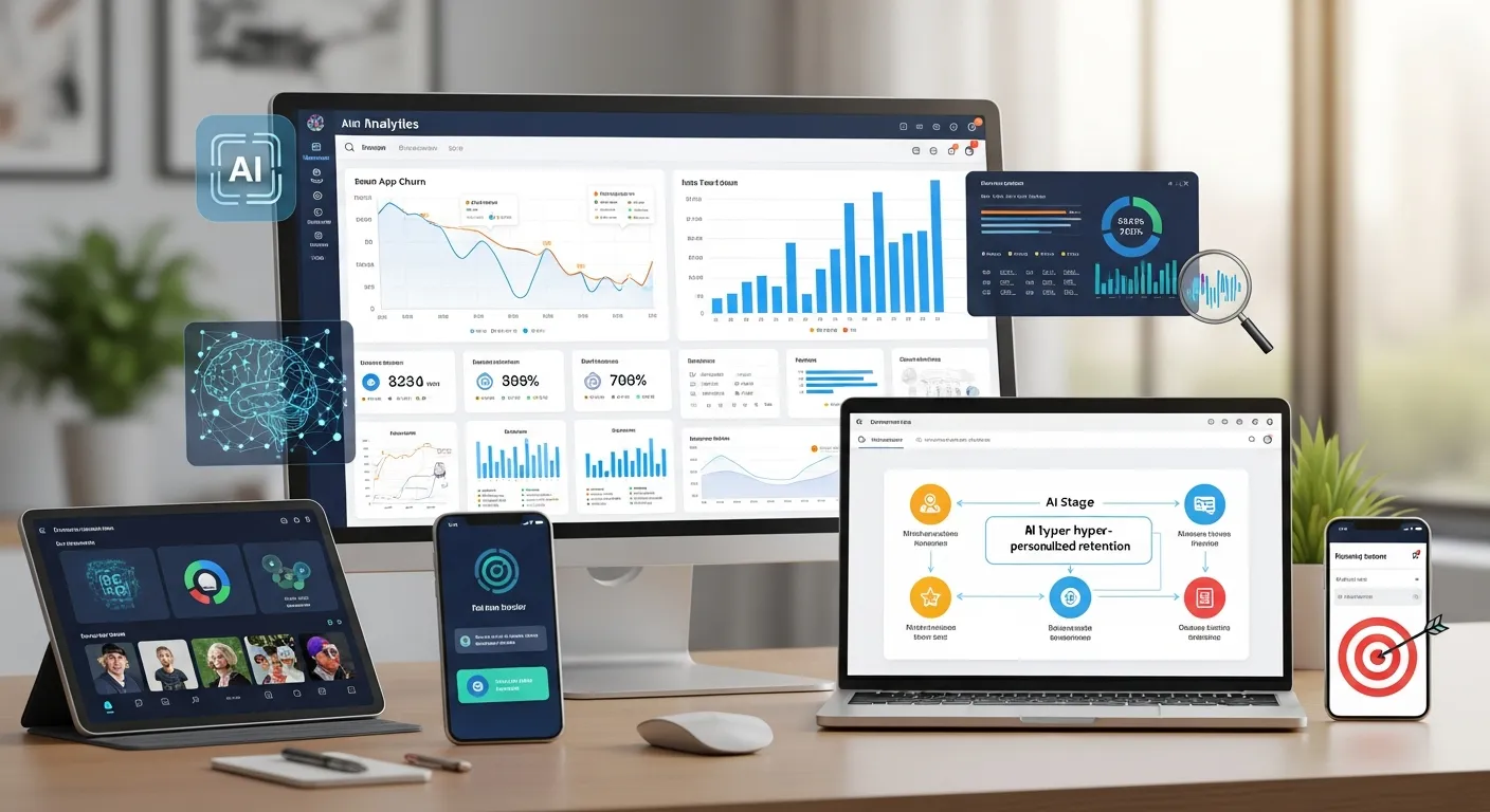 2027년 중소기업 앱 이탈률 40% 폭감: AI 기반 '초개인화 리텐션' 5단계 전략으로 LTV 380% 극대화! - Mobile Marketing 마케팅 가이드