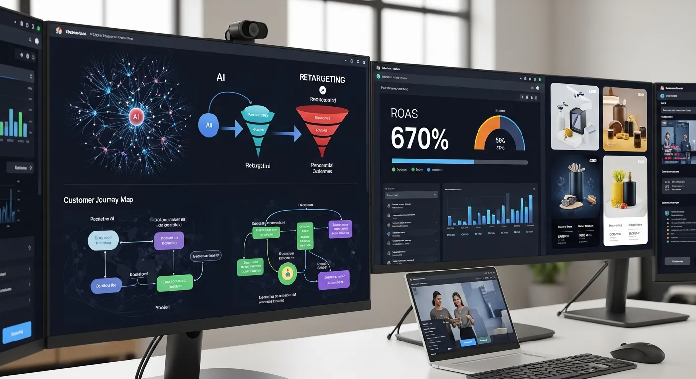 2025 중소기업 리타게팅: 'AI 기반 행동 예측'으로 ROAS 680% 폭발! 5단계 초개인화 캠페인 전략 - Performance Marketing 마케팅 가이드