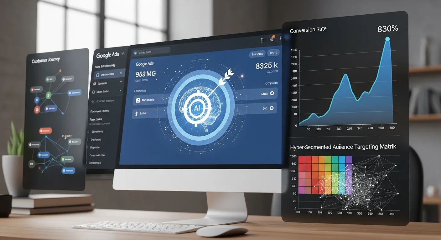 2025 구글 애즈: 'AI 잠재 고객 발굴'로 중소기업 전환율 830% 폭발! 5단계 초정밀 타겟팅 전략 - Performance Marketing 마케팅 가이드
