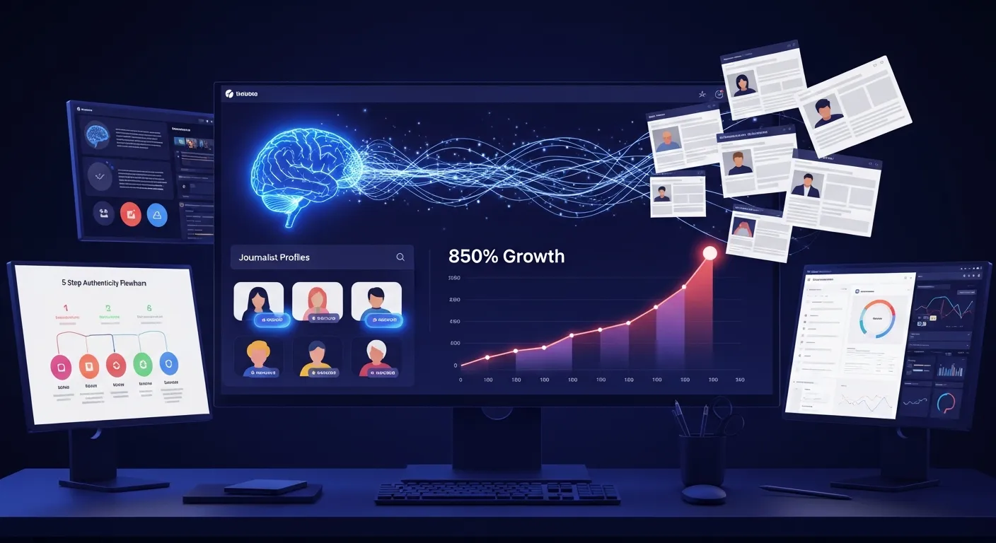 2028 중소기업 미디어 관계: 'AI 기자 매칭'으로 언론 노출 850% 폭발! 5단계 진정성 기반 전략 - PR & Communications 마케팅 가이드