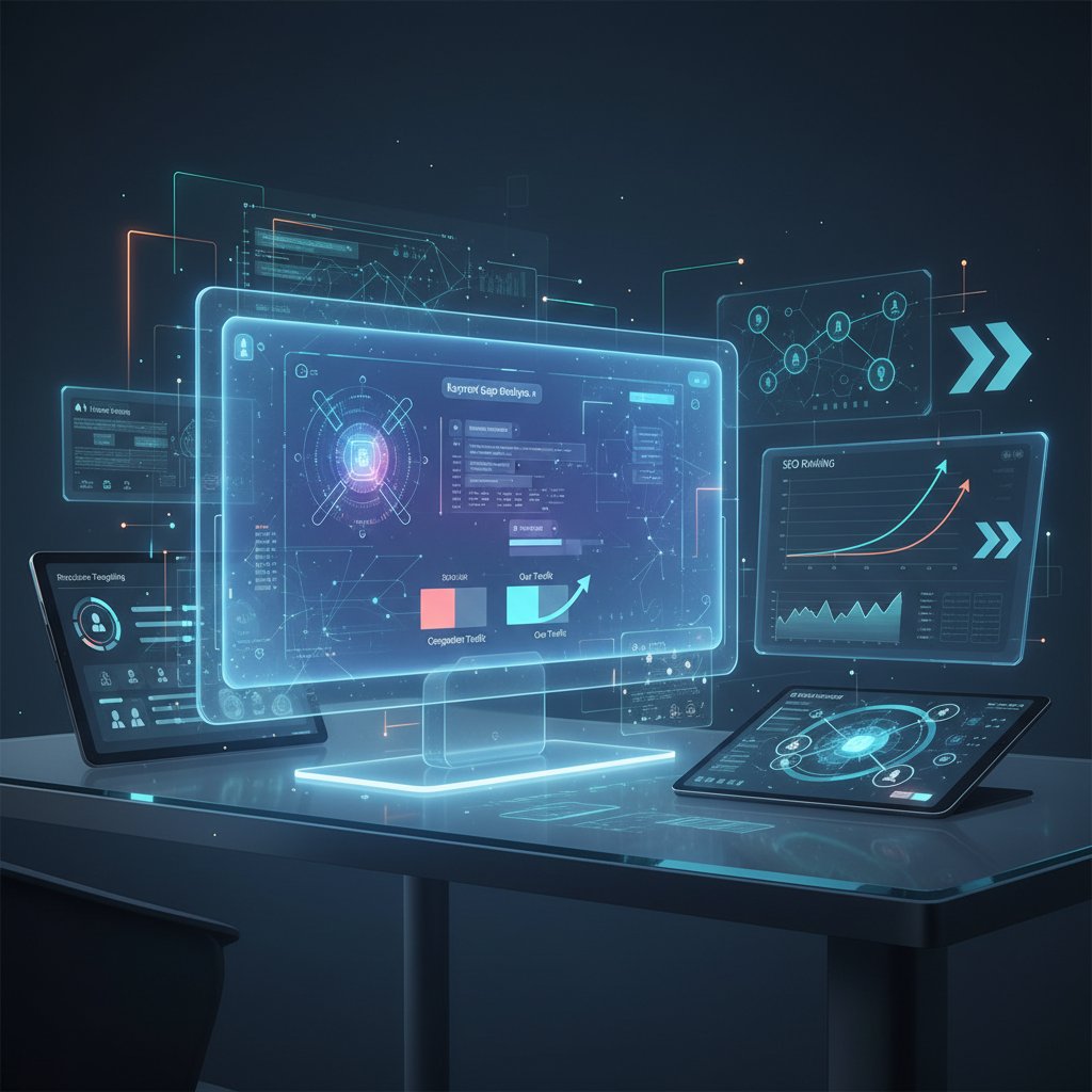 2025 중소기업 SEO: 'AI 기반 키워드 갭 분석'으로 경쟁사 트래픽 50% 흡수! 5단계 초정밀 전략 - SEO 마케팅 가이드