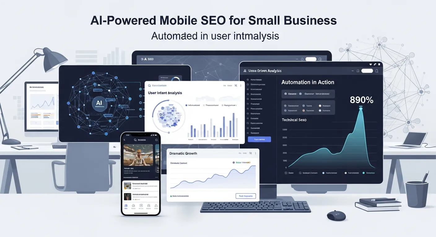 2025년 중소기업 모바일 SEO: 'AI 기반 사용자 의도 분석'으로 검색 랭킹 890% 폭등! 5단계 초자동화 전략 - SEO 마케팅 가이드